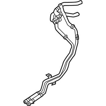 Kia 975404D202 Pipe & Hose Assembly-Heater