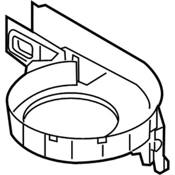 Kia 971123S001 Case-Blower Lower