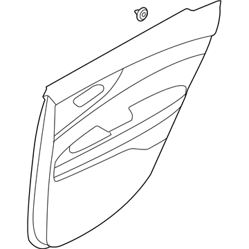 Kia 83308M7200B2S Panel Assembly-Rear Door