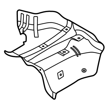 Kia 31220J9000 Protector-Fuel Tank