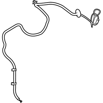 Kia 812802T001 Cable Assembly-Trunk Lid Release