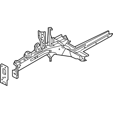 Kia 64602A8000 Member Assembly-Front Si