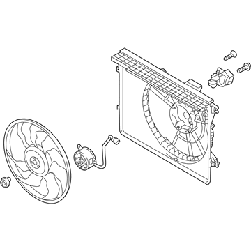 Kia 25380A9000 Blower Assembly