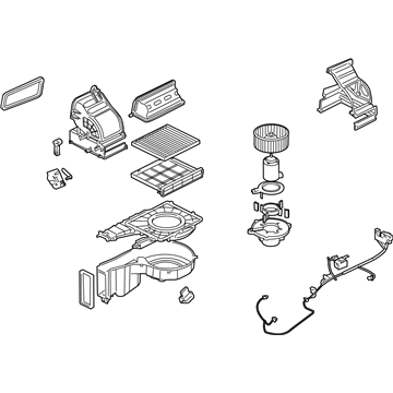 Kia 972062F200 Blower Unit