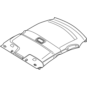 Kia 0K32A68030F06 Top Ceiling