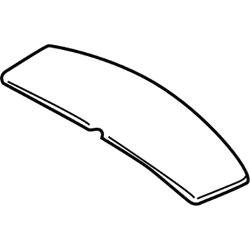 Kia 0K34A68018B Insulator-Roof,Center