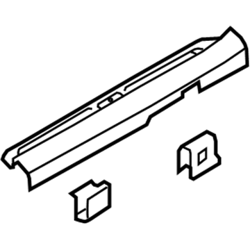 Kia 858701M000WK Trim Assembly-Front Door SCUF