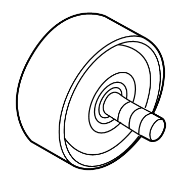 Kia Timing Belt Idler Pulley - 252863N400