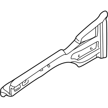 Kia 0K2AA54291 Reinforcement-Apron Side,LH