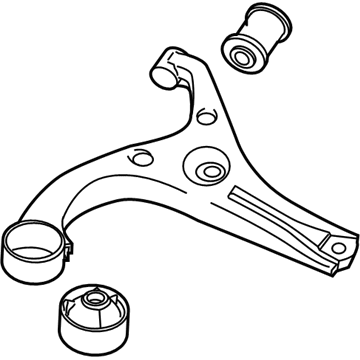 Kia 545001E000 Arm Complete-Front Lower