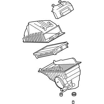 Kia 28110L0400 Air Cleaner Assembly