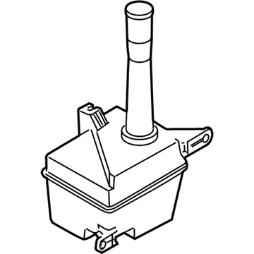 Kia 986103F300 Washer Reservoir & Pump Assembly