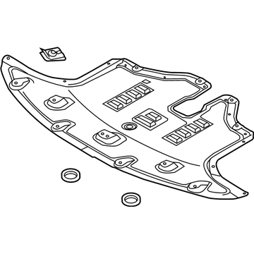 Kia 29110C6800 Panel Assembly-Under Cover