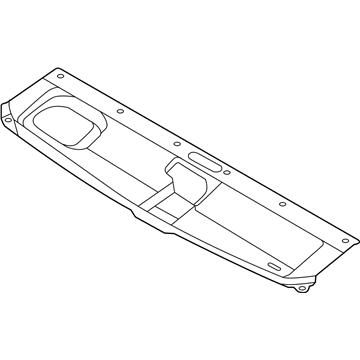 Kia 86360C6000 Cover Assembly-Radiator