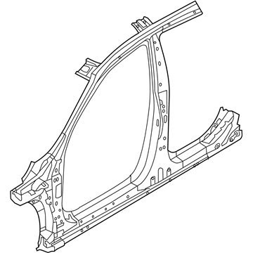 Kia 71120D5051 Reinforcement Assembly-Side Complete