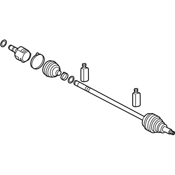 Kia 495004R200 Joint Assembly-Cv LH