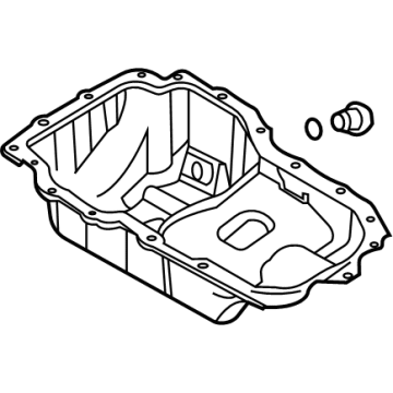 2021 Kia Sorento Oil Pan - 215102M800