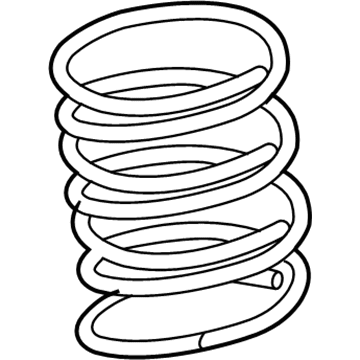 2009 Kia Sportage Coil Springs - 546302E500