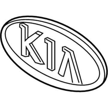 Kia 863203E500 Emblem