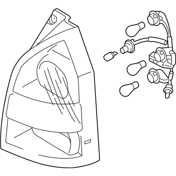 Kia 924021F520 Lamp Assembly-Rear Combination