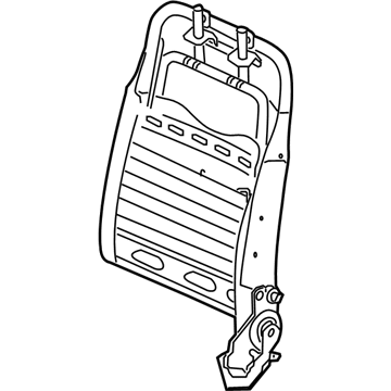 Kia 884101M100 Frame Assembly-Front Seat B