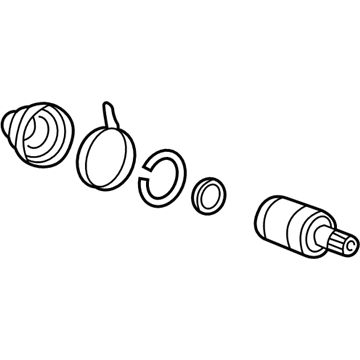 Kia 4950538E00 Joint Kit-Front Axle Differential