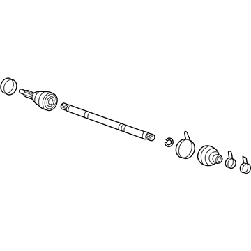 Kia Optima Axle Shaft - 4950838E00