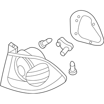 Kia 924012G030 Lamp Assembly-Rear Combination