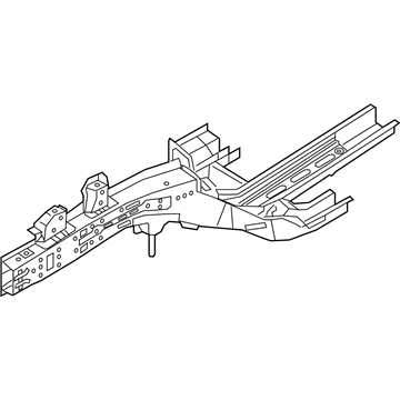 Kia 64601D9500 Member Assembly-Front Si