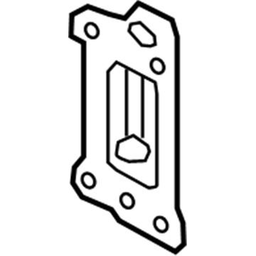 Kia 64123D9000 Reinforcement-Fem Mounting,RH