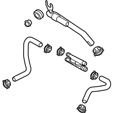 Kia Sportage Brake Booster Vacuum Hose - 59130D9240