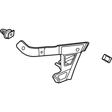 Kia 86652L3000 Bracket Assembly-Rr Bump