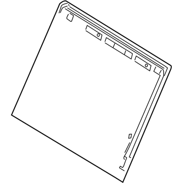 Kia 894101MAQ0 Frame & Lock Assembly-Rear