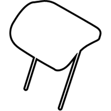 Kia 897001MAB0DAY Headrest Assembly-Rear Seat