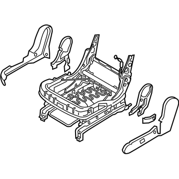 Kia 89600C6000 Mech & Recl Assembly,RH