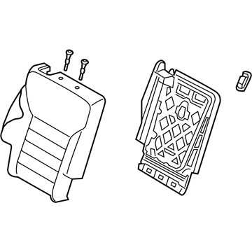 Kia 89400C6030C63 Back Assembly-2ND Seat,R