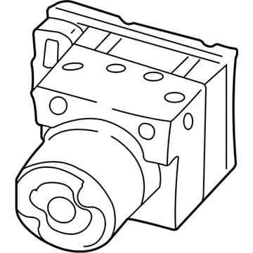 Kia Spectra ABS Control Module - 0K2N1437AZ