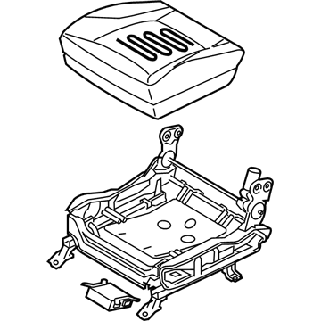 Kia 881003F830715 Cushion Assembly-Front Seat