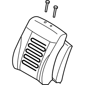 Kia 883003F770714 Back Assembly-Front Seat,LH