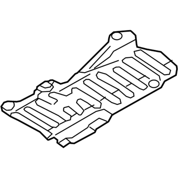 Kia 287932P600 Protector-Heat Center