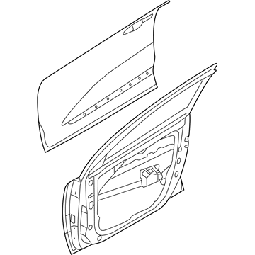 Kia 76003G5000 Panel Assembly-Front Door