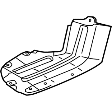 Kia 86695A9000 Under Cover-Rear LH