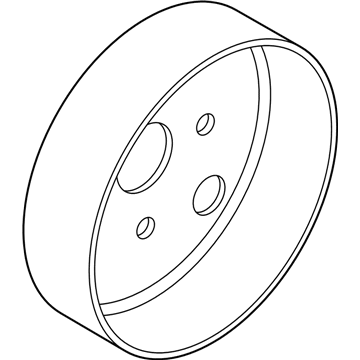 Kia 252212B701 Pulley-Coolant Pump