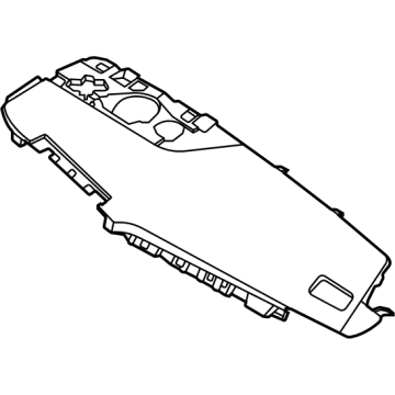 Kia 84734L3000WK Panel Assembly-Lower CRA