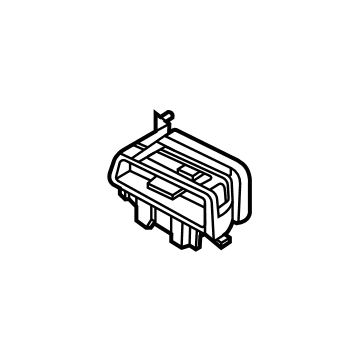 Kia 97480L3000QA1 Duct Assembly-Side Air V