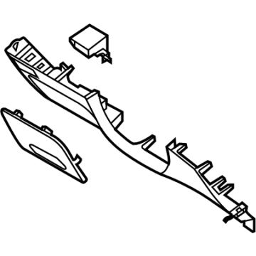 Kia 84750L3000WK Panel Assembly-Lower CRA