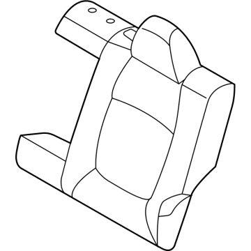 Kia 89350Q5000 Pad Assembly-Rear Seat B