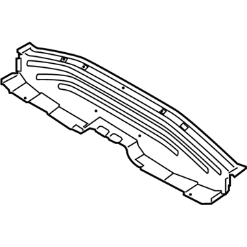 Kia 65522H8000 Extension Assembly-Rear Floor,Front