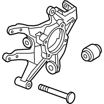 Kia 52710A9000 Carrier Assembly-Rear Axle