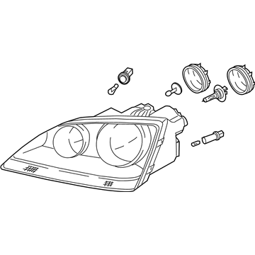 2003 Kia Sorento Headlight - 921023E040